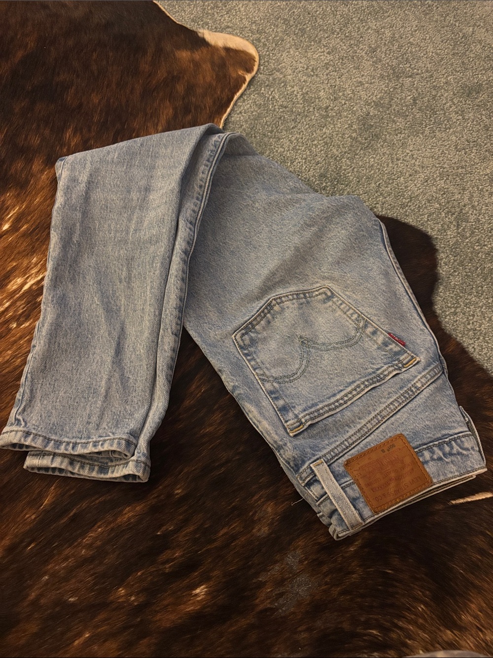 Levi's Light Blue wedgie -Style Denim Jeans